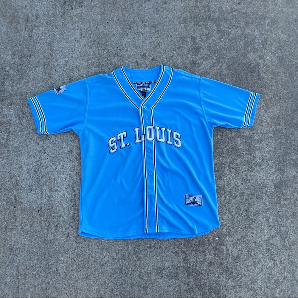 Steve & Barry's Light Blue St. Louis Vintage Jersey